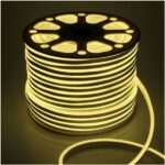 Гибкий неон теплый белый