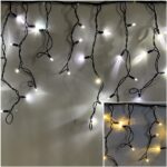 Гирлянда Бахрома Би-Полар черный провод