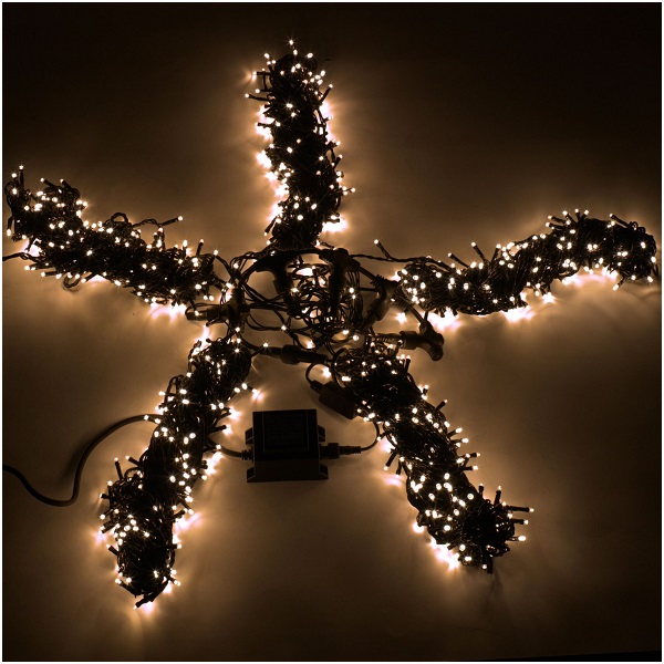 Гирлянда Спайдер тепло-белая