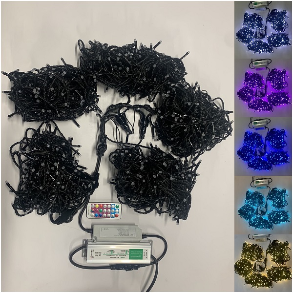 Гирлянда Спайдер RGB