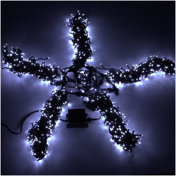 Гирлянда Спайдер белая