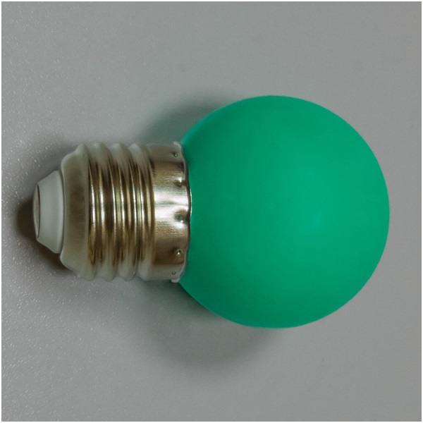 Светодиодная лампа зеленая