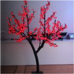Светодиодное дерево Сакура 1,5 метра красное
