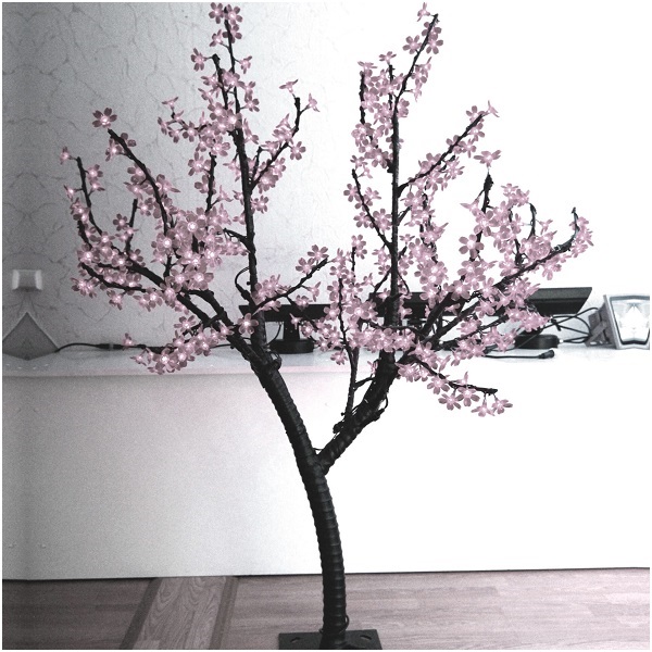 Светодиодное дерево Сакура 1,5 метра белое