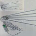 Гирлянда Тающие сосульки белая