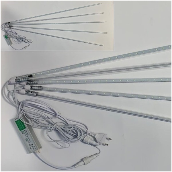 Гирлянда Тающие сосульки белая