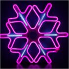 СНЕЖИНКА LED-LT-SNOW-MNL-60СМ-PW