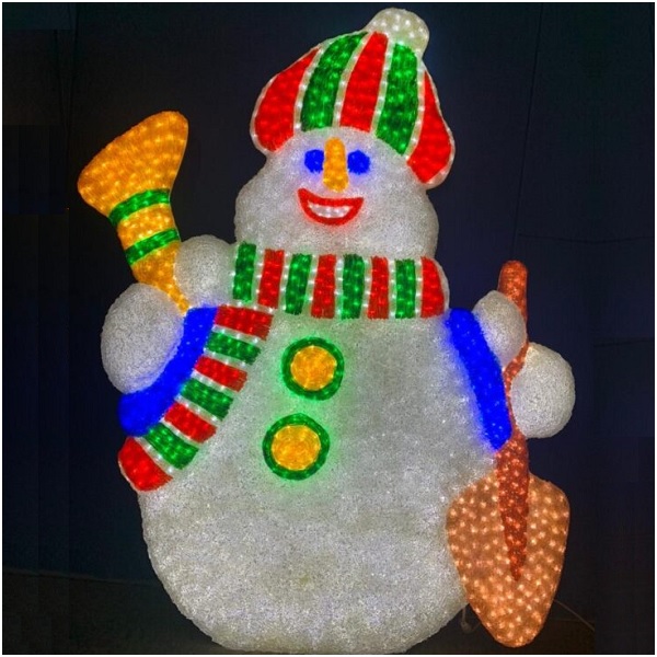 Фигура из акрила Снеговик