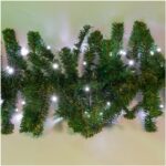 Гирлянда Лапник белая