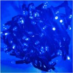 Светодиодная флеш гирлянда Нить LED-PL-BR-100-240V-B/BL-F