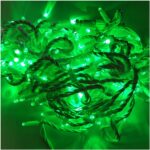 Светодиодная флеш гирлянда Нить LED-PL-BR-100-240V-G-F