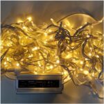 Гирлянда Нить тепло-белая