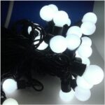 Гирлянда Шарики белая