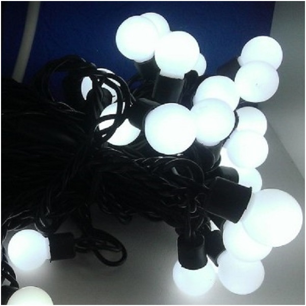 Гирлянда Шарики белая