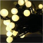 Гирлянда Шарики тепло-белая