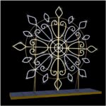 Светодиодная конструкция Снежинка