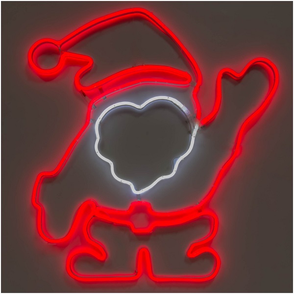 Мотив из мини-неона Дед Мороз