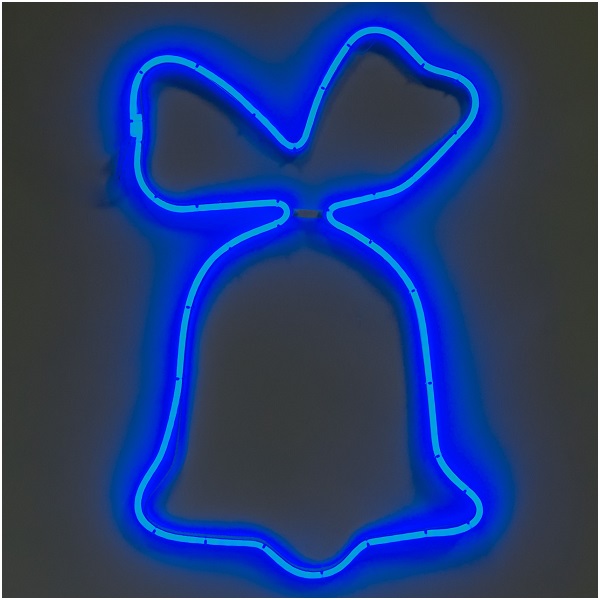 Мотив из мини-неона Колокольчик синий