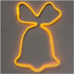 Мотив из мини-неона Колокольчик желтый