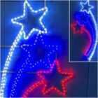 МОТИВ ТРИ ЗВЕЗДЫ LED-3STAR-240V-WBR