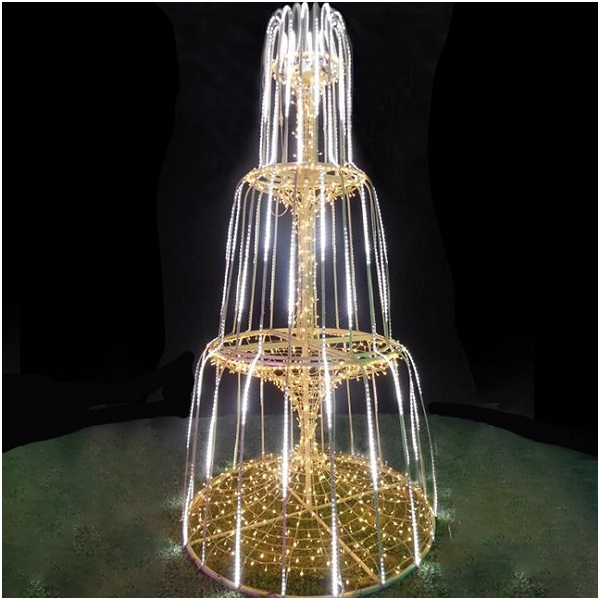 Светодиодный мотив Фонтан