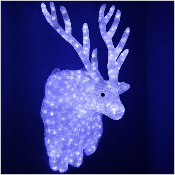 Светодиодный мотив Голова оленя